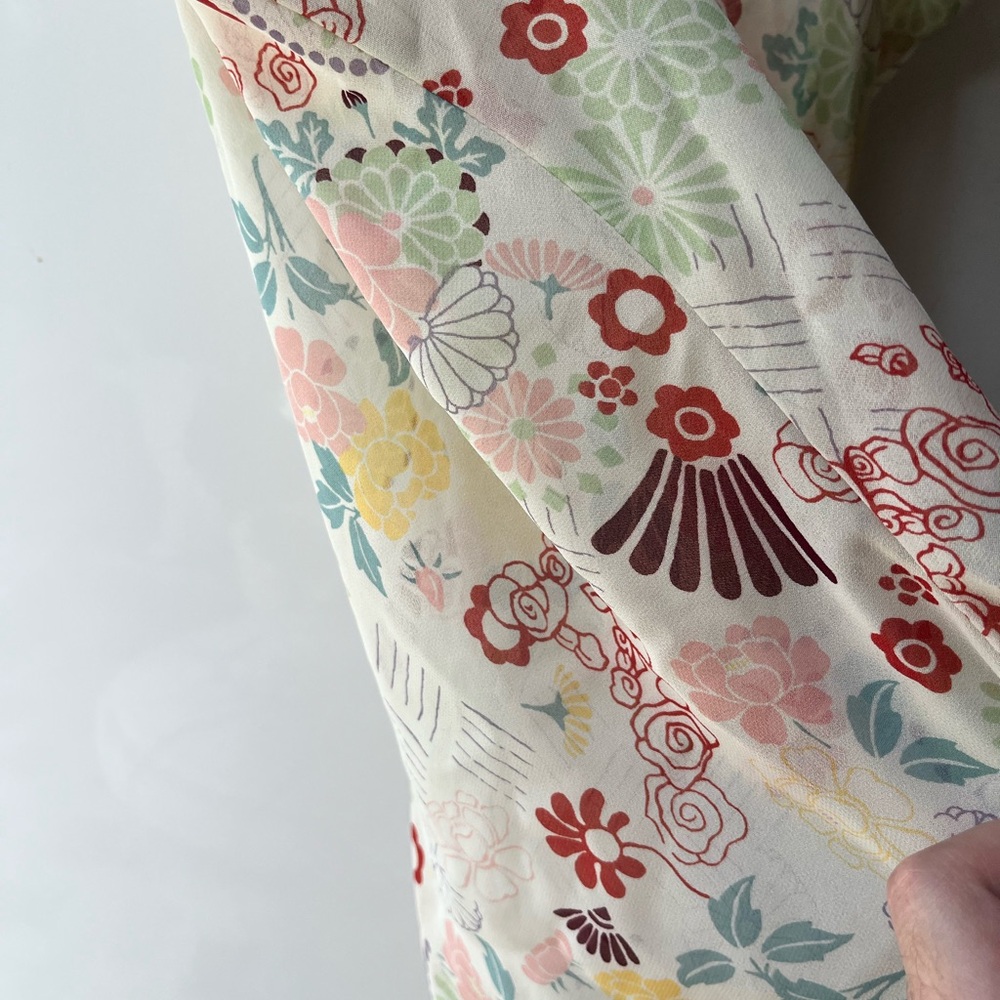 CK Floral Patterned Slip Dress - Picture 7 of 7